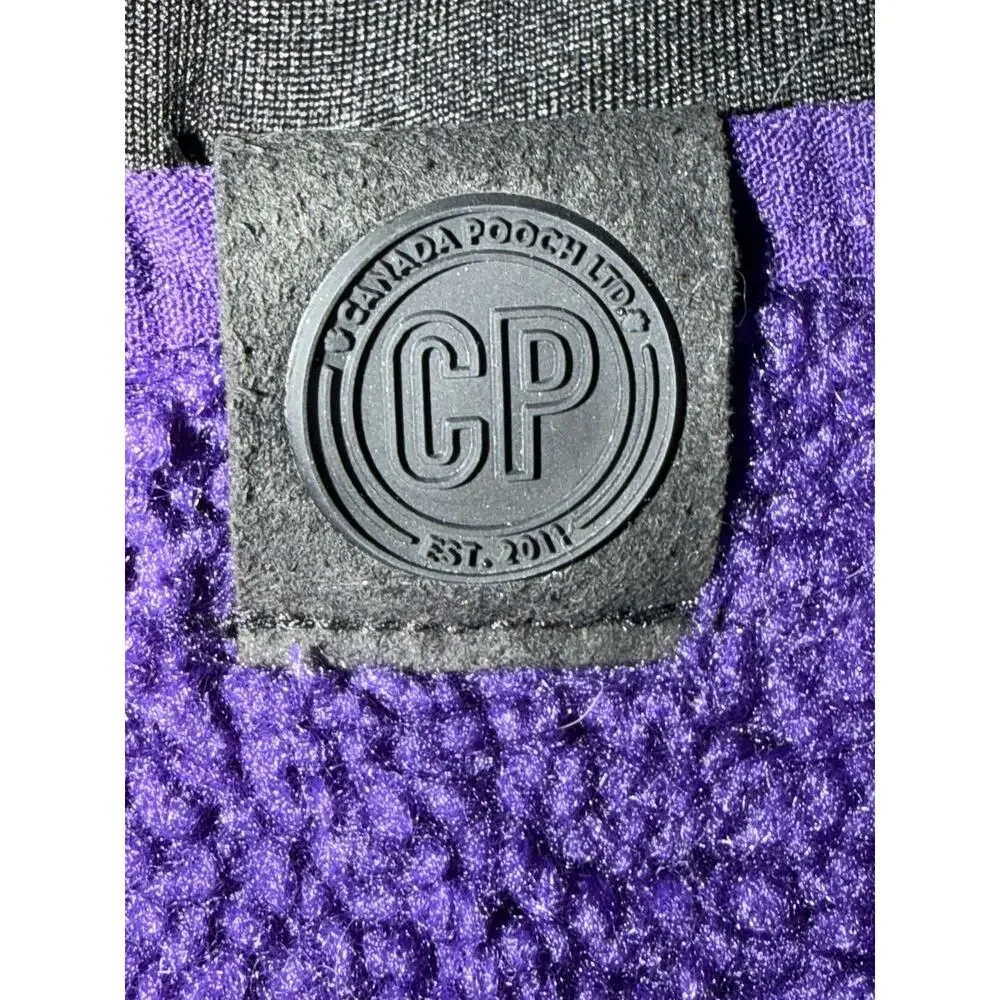 Dog Sherpa Fleece Sweater Hoodie Size 22 Purple Pink Warm Dog Coat Canada Pooch